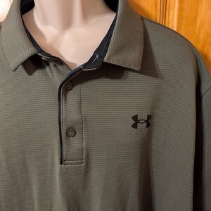 Under Armour Men's Dark Green Polo Shirt